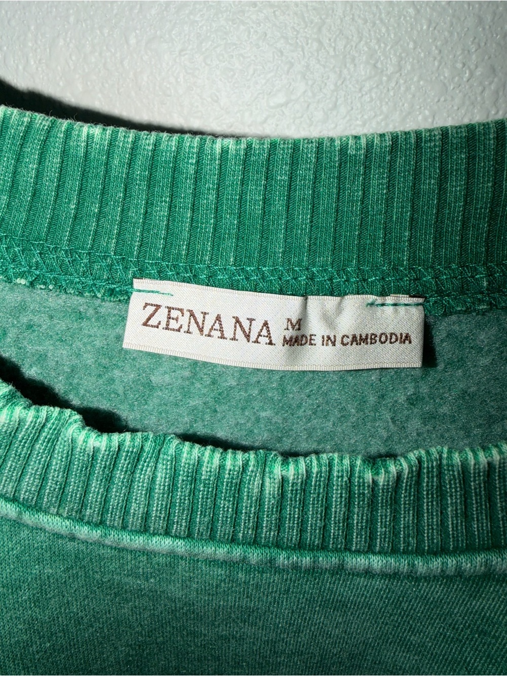 Zenana Outfitters Crewneck Pullover Sweatshirt NWOT - Picture 6 of 7